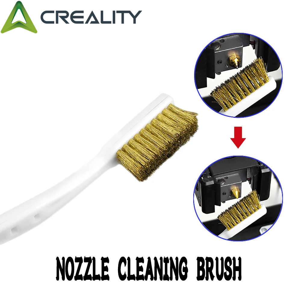 Creality Printer Ender 3 - 1/2/3Pcs Copper Wire Toothbrush Nozzle For