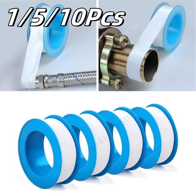 Ptfe Tape Thread - 1/5/10Pcs PTFE Water Pipe Tape Oil-free
