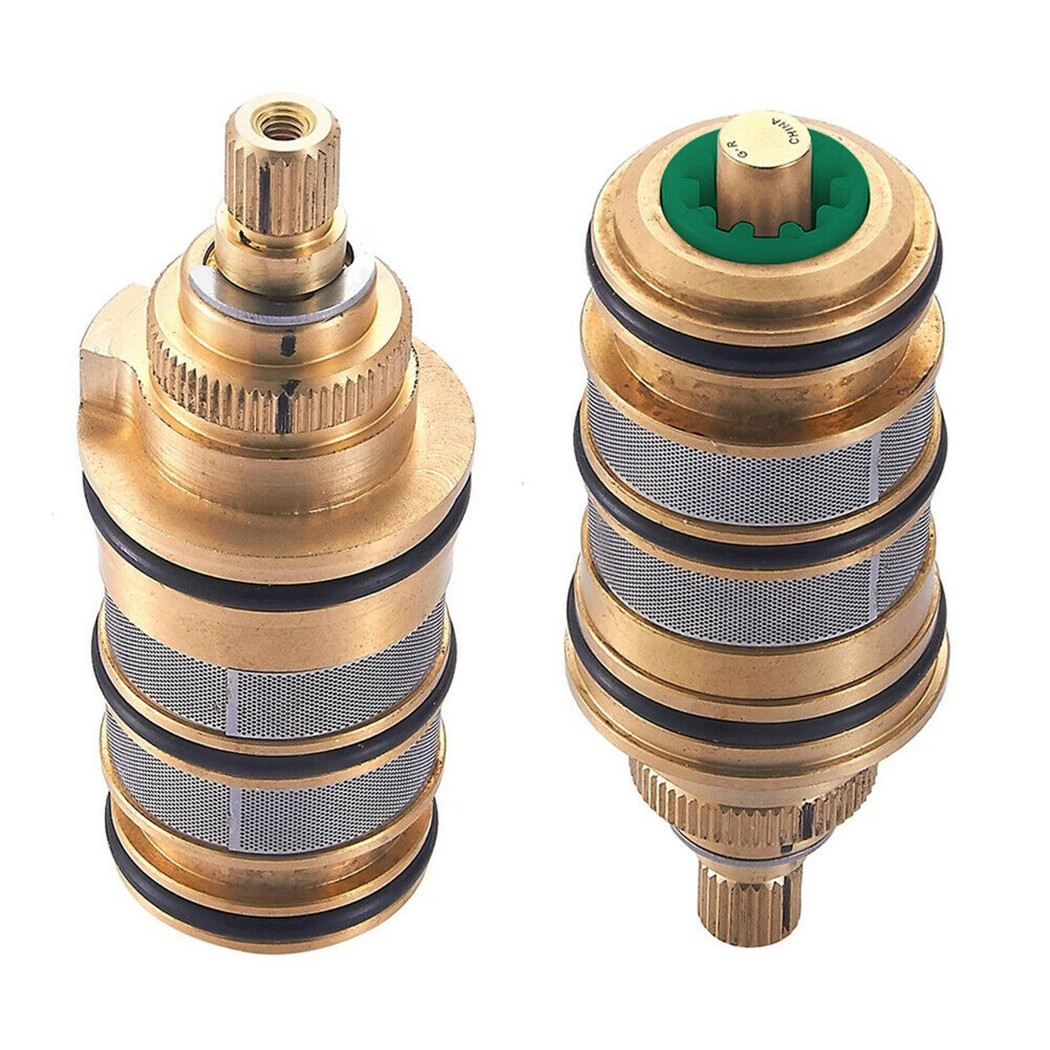 Shower Valve Cartridge - Brass Replacement Thermostatic Cartridge Shower Mixer