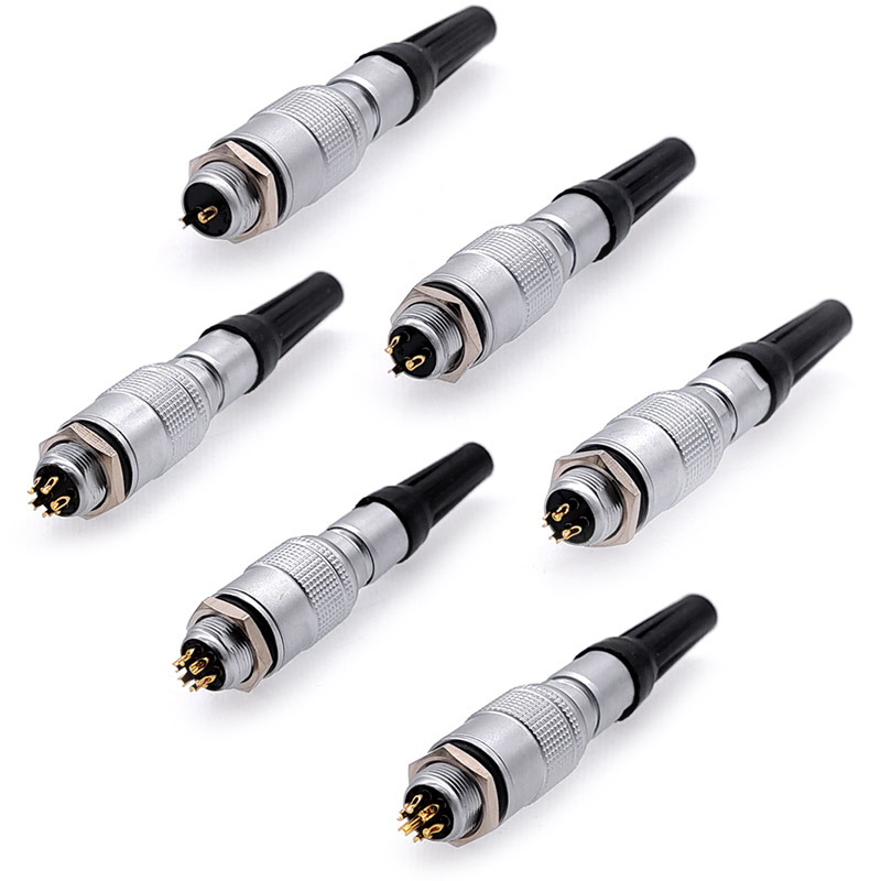 Push Fit Connector - 4Pcs YC8 8mm Mini Circular Connector