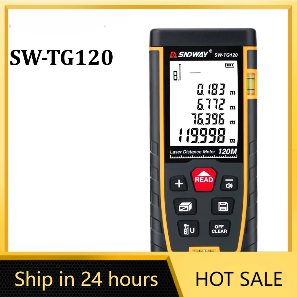 SNDWAY Laser Distance Meter 40 - огляд і ціна Stanley Tape 25Ft