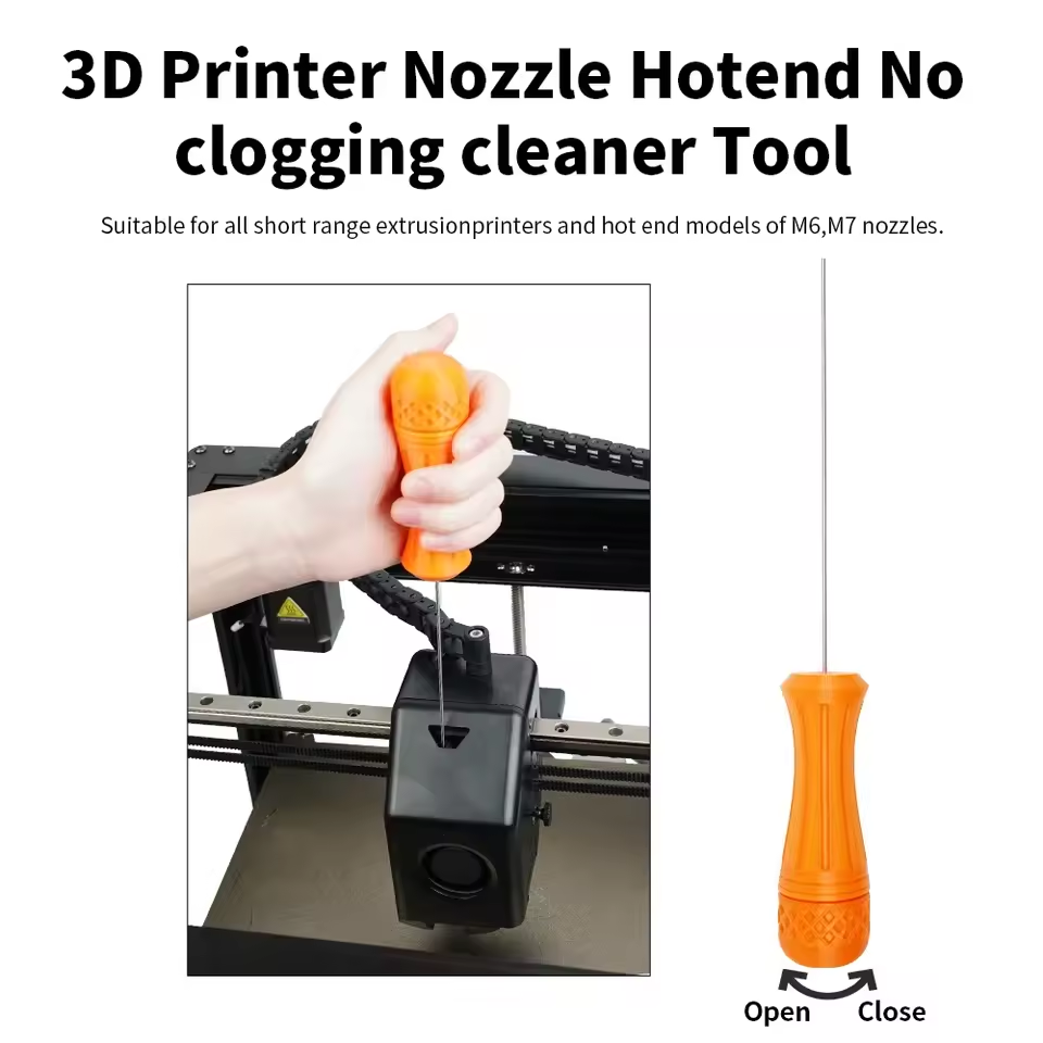 Hotend No Clogging Cleaner Too - огляд і ціна Creality Printer Ender 3