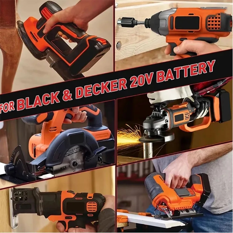 18V 3.0Ah BL2018 Replacement f - огляд і ціна Black+Decker Tool 20V Max