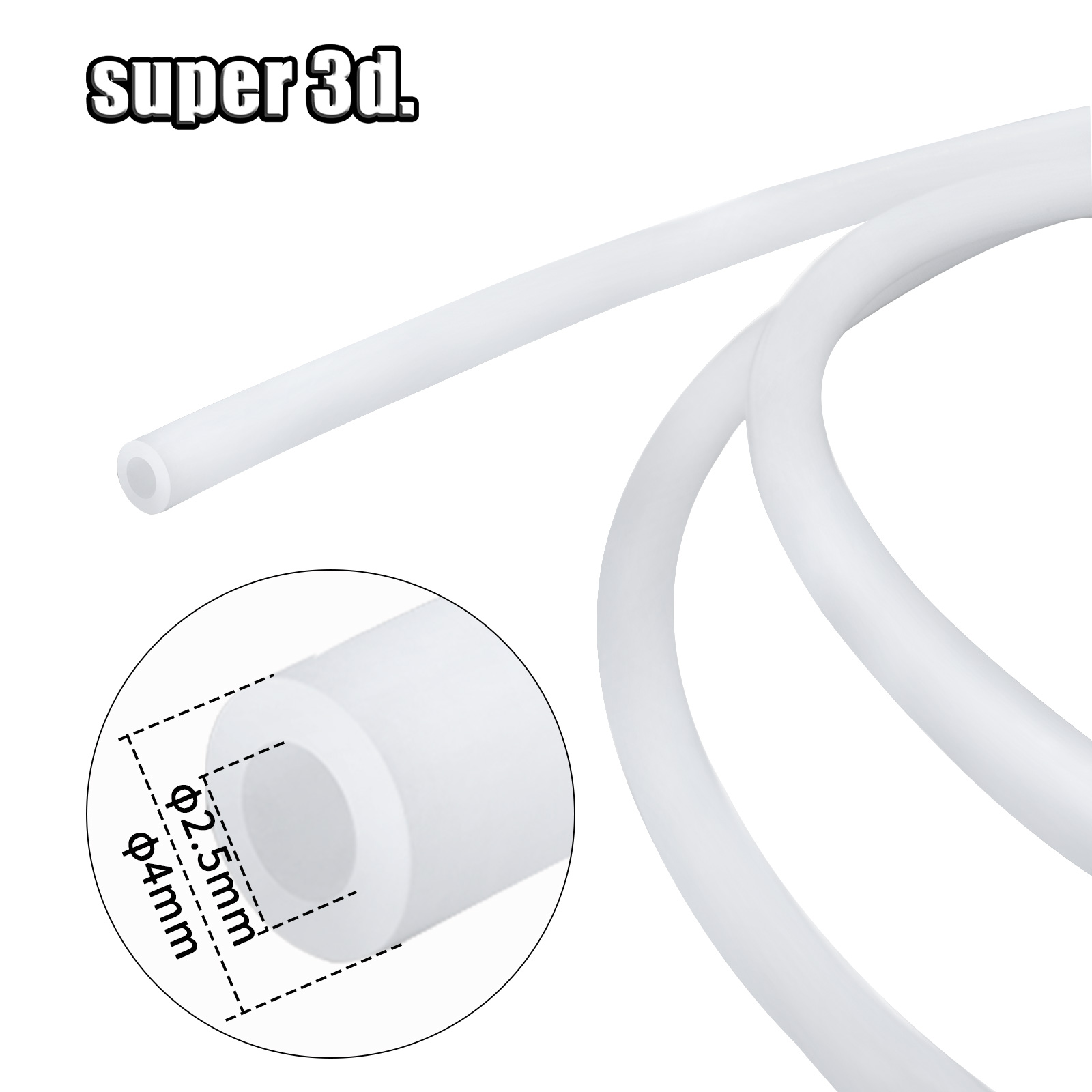 PTFE Tube 3D Printer 2.5mm 4mm - огляд і ціна Ptfe Tape Thread