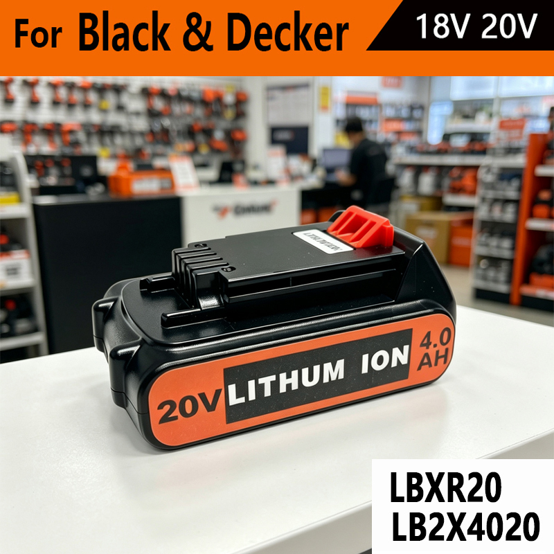 high capacity 8Ah LBX20 Replac - огляд і ціна Black+Decker Tool 20V Max