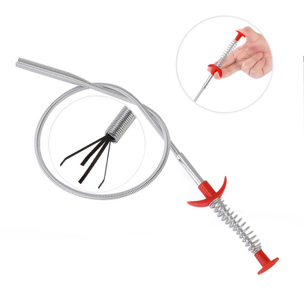85Cm Pipe Dredging Tool Flexib - огляд і ціна Drain Snake Flexible