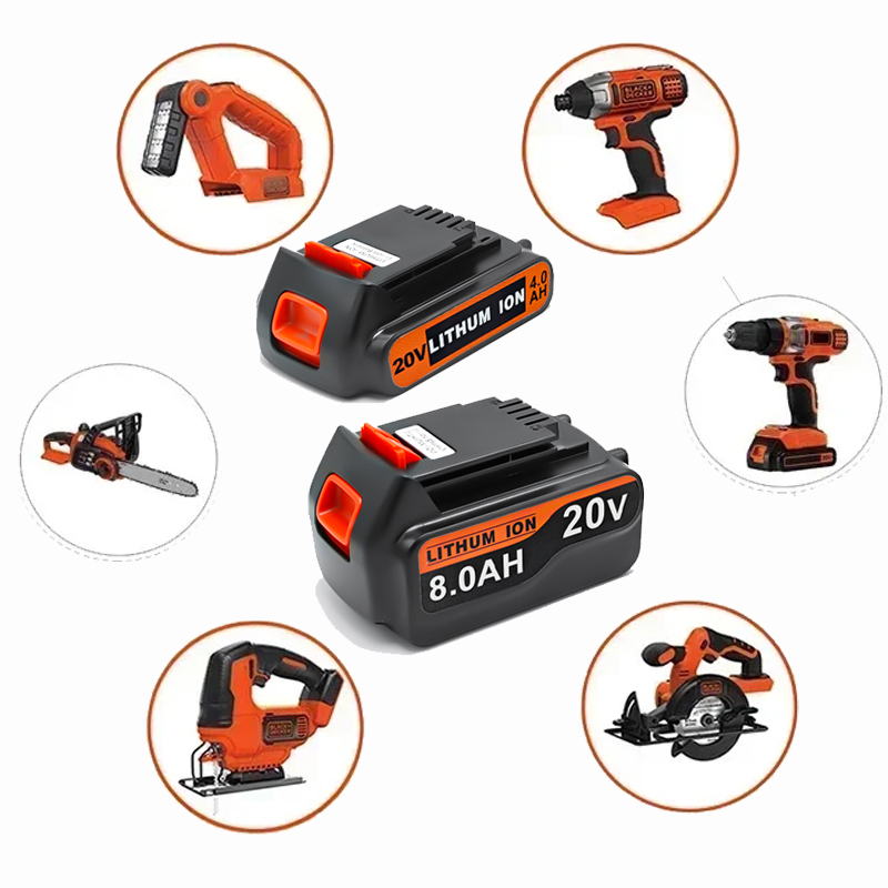18V 3.0Ah 8.0Ah BL2018 Replace - огляд і ціна Black+Decker Tool 20V Max