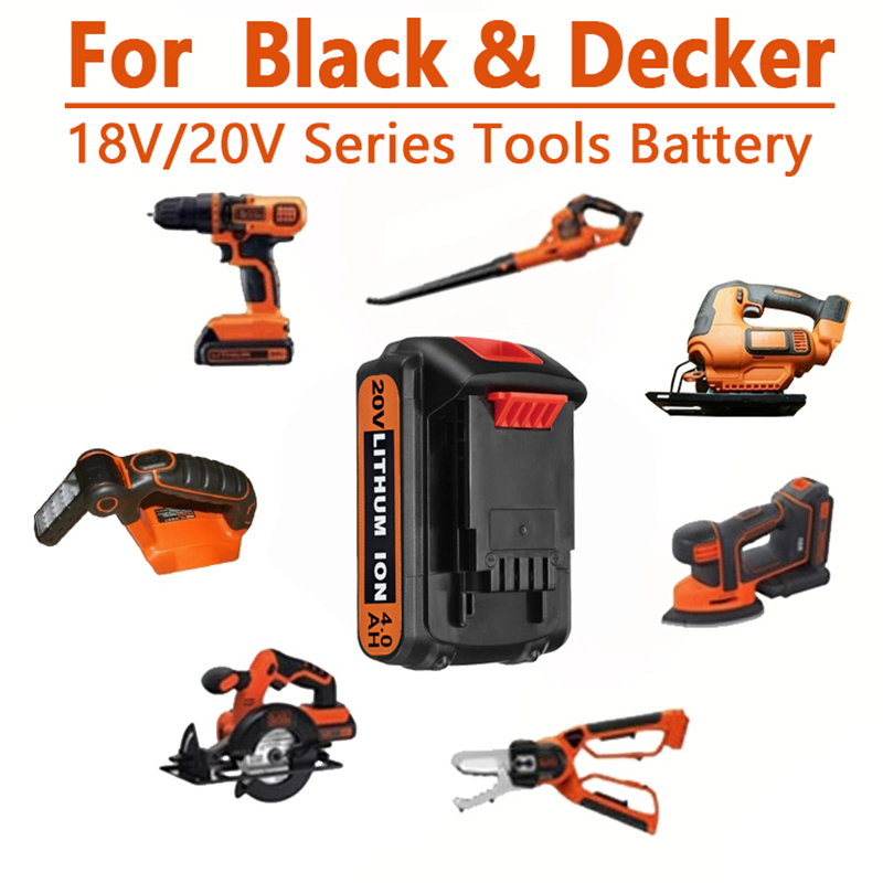 18V 3.0Ah 8.0Ah BL2018 Replace - огляд і ціна Black+Decker Tool 20V Max