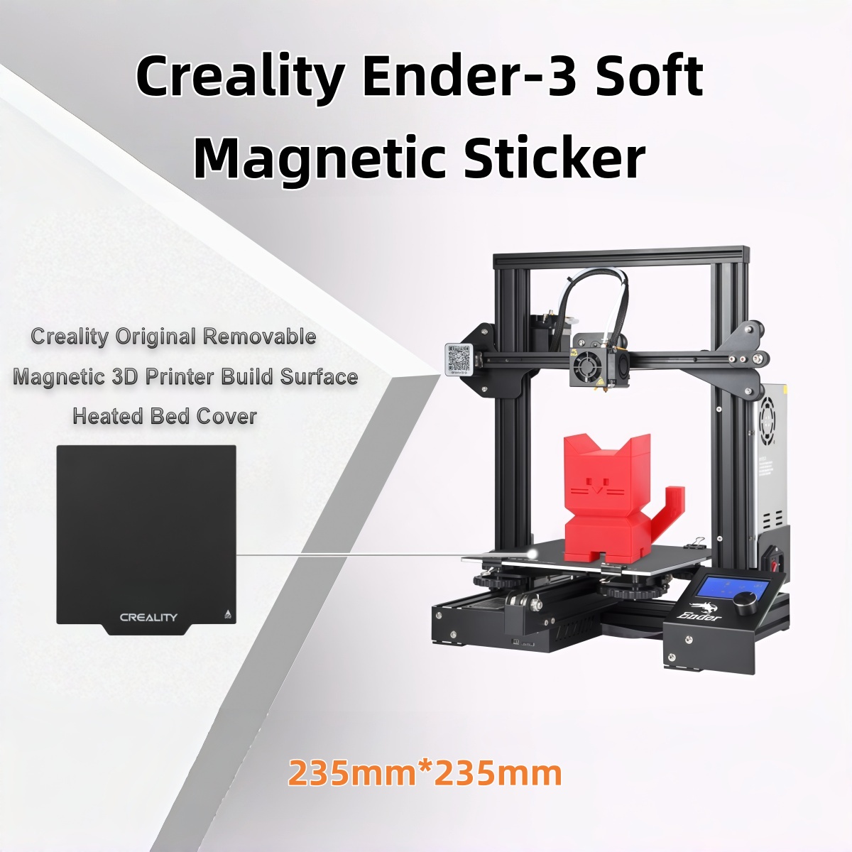 Creality Ender-3 Soft Magnetic - огляд і ціна Creality Printer Ender 3