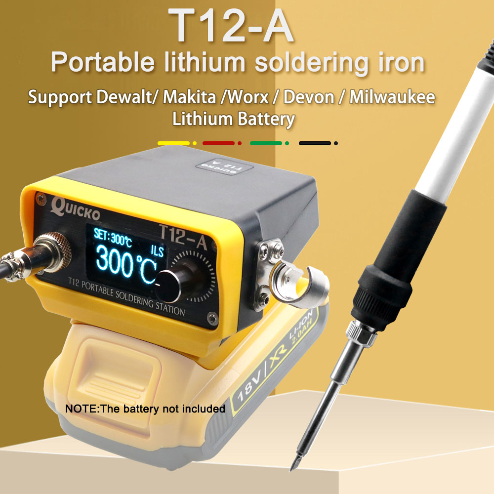 70W T12 Cordless Soldering Sta - огляд і ціна Milwaukee Drill M12 Fuel