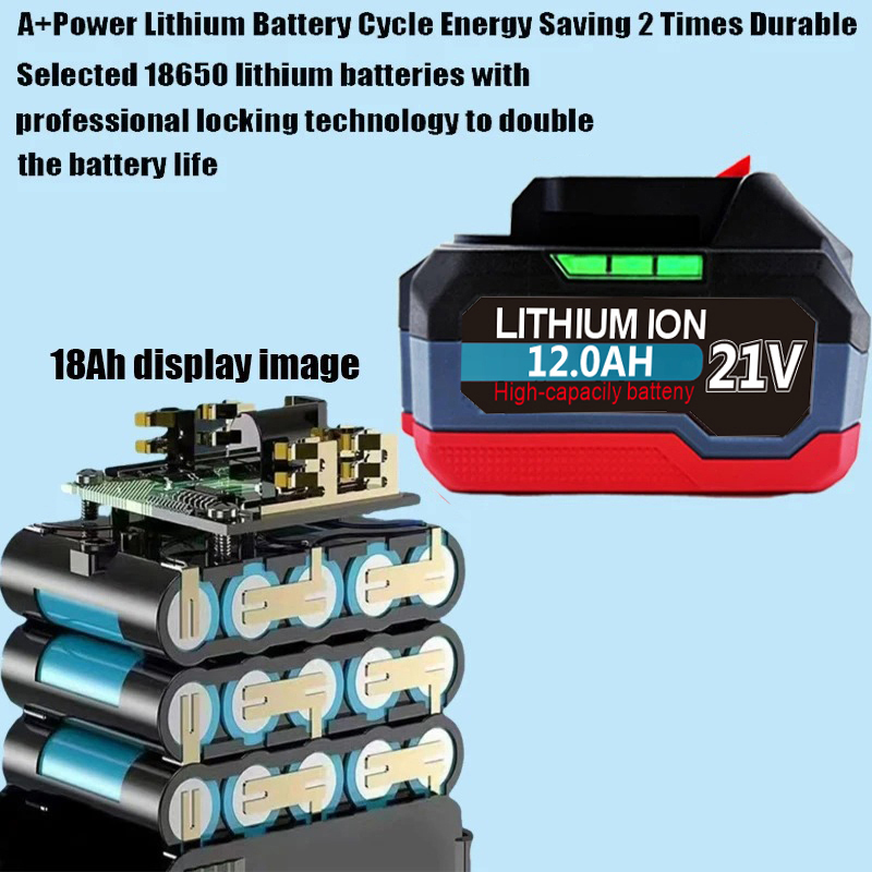 18V 21V 12.0Ah Rechargeable Li - огляд і ціна Makita Drill Ddf484