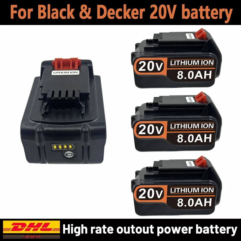 18V 3.0Ah 4.0Ah BL2018 Replace - огляд і ціна Black+Decker Tool 20V Max