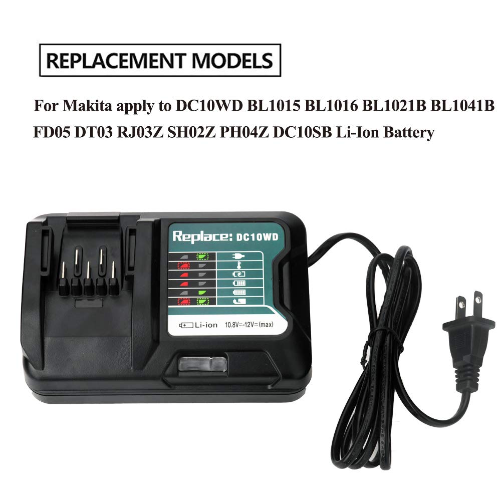 DC10WD Charger for Makita Batt - огляд і ціна Makita Drill Hp1640