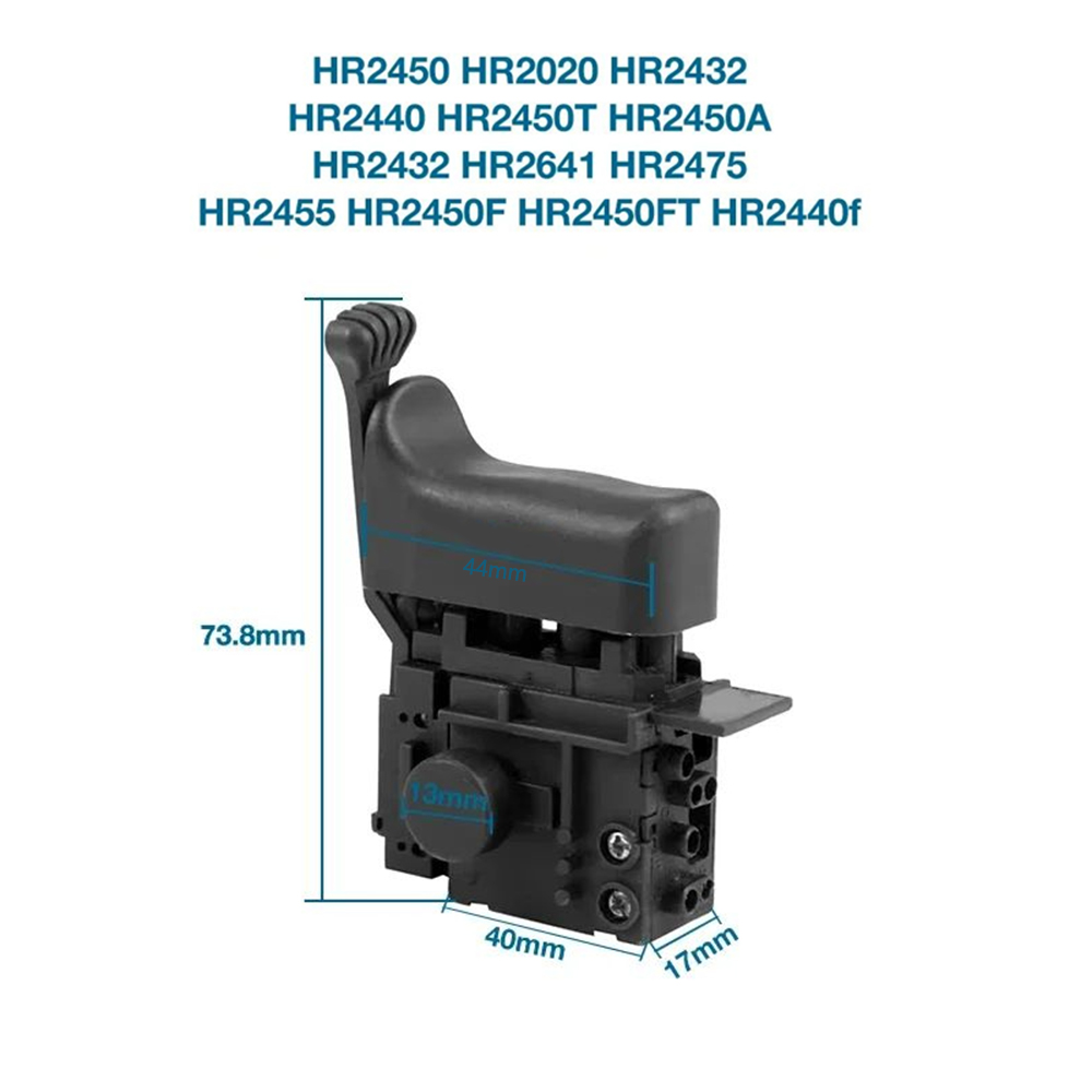 Switch replace for MAKITA HR24 - огляд і ціна Makita Drill Hp1640
