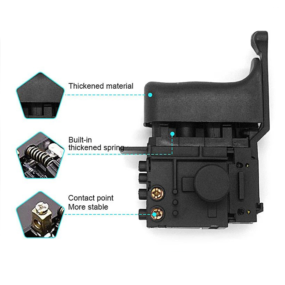 Switch replace for MAKITA HR24 - огляд і ціна Makita Drill Hp1640
