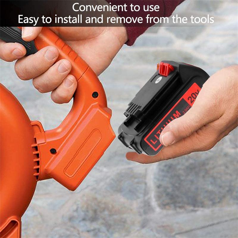 3000mAh 20V Lithium Battery Re - огляд і ціна Black+Decker Tool 20V Max